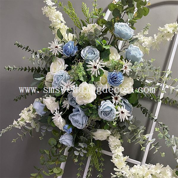 floral ceremony arch
