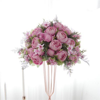 Sıcak Pembe Çiçek Centerpieces